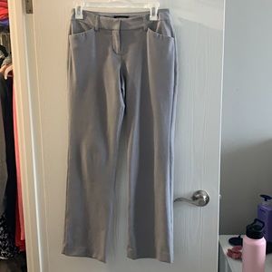Express grey Editor Barely Boot Low Rise Pants